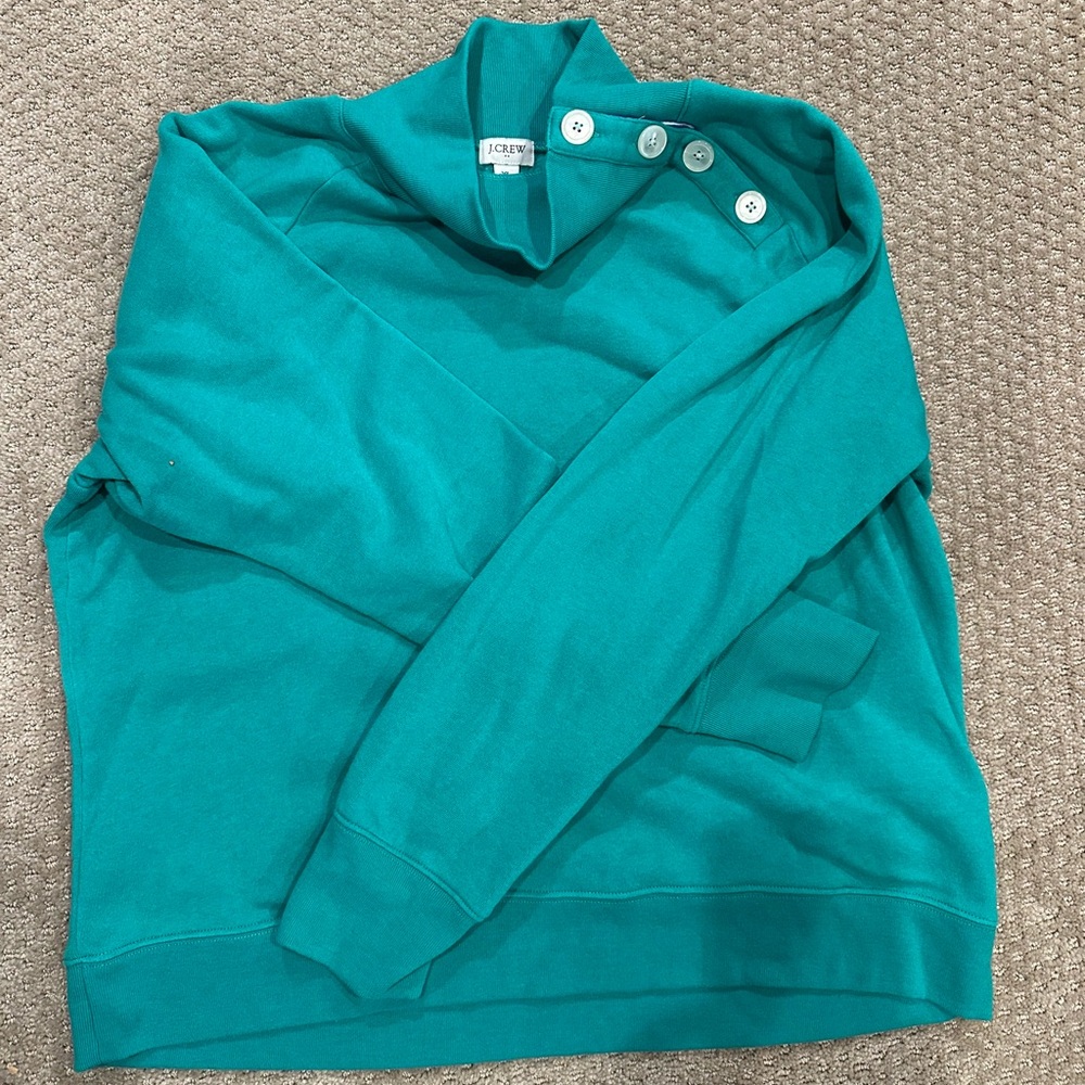 J. Crew womens Teal Sweatshirt